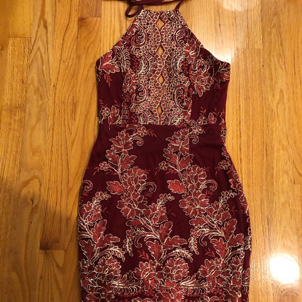 Xenia Boutique mini detailed dress